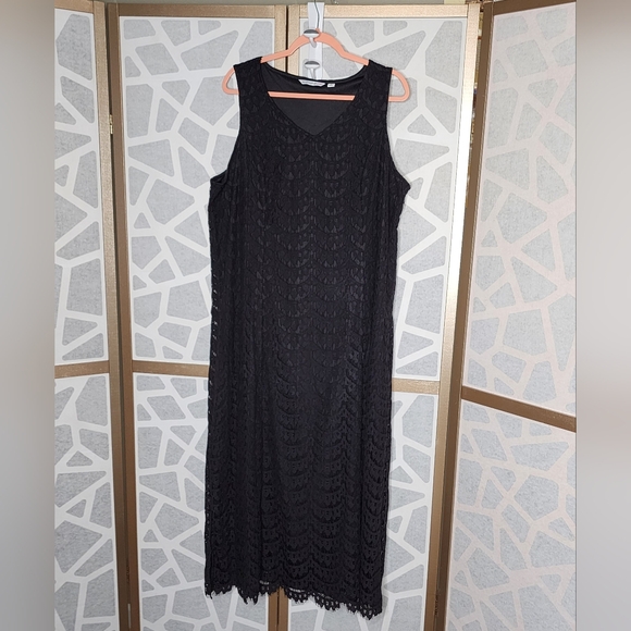 Isaac Mizrahi Live Lace Dress | Size 1X - Picture 2 of 7